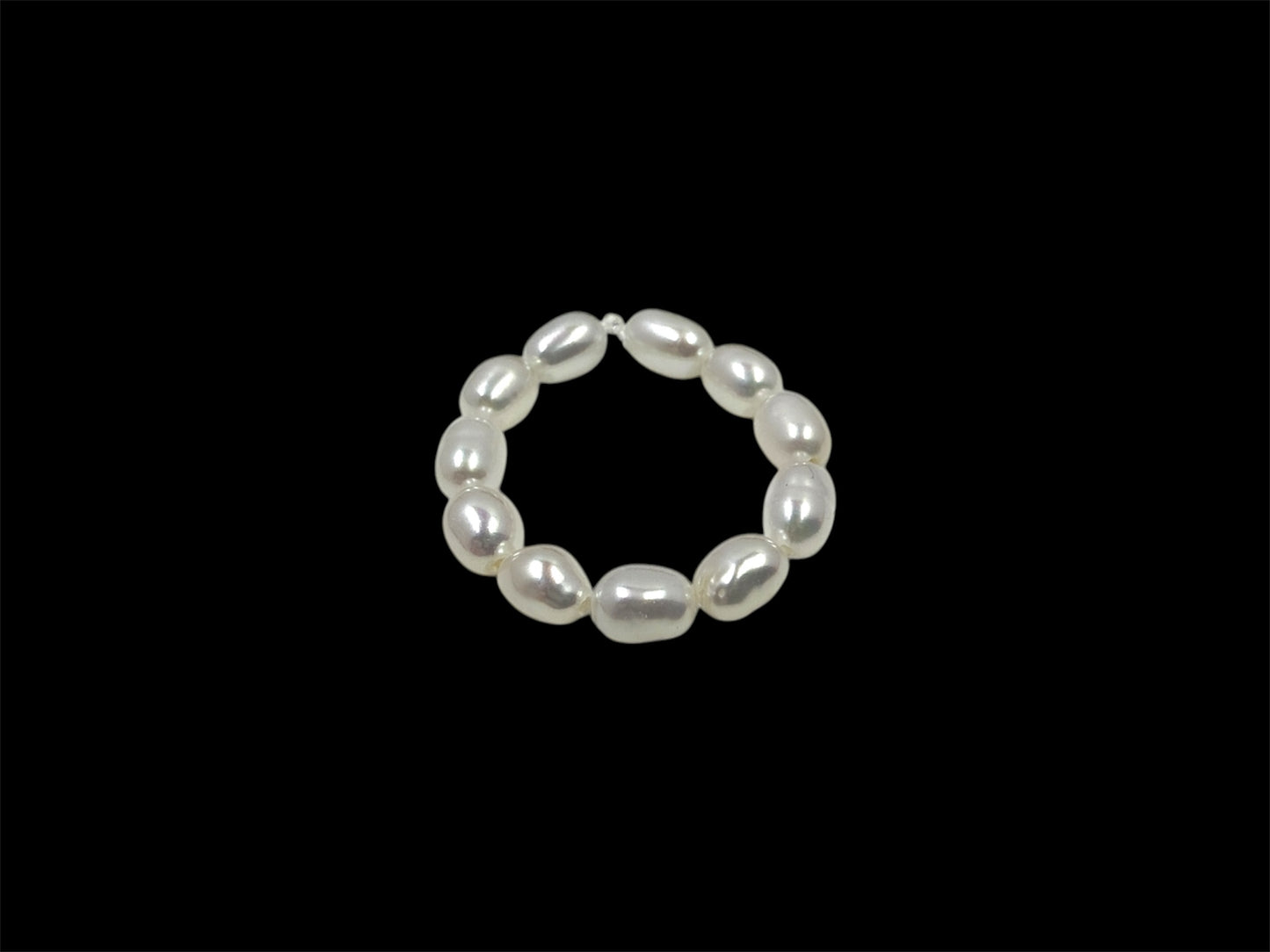 Freshwater Pearl Eternity Ring (4mm)