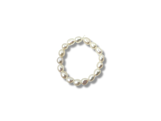 Freshwater Pearl Eternity Ring