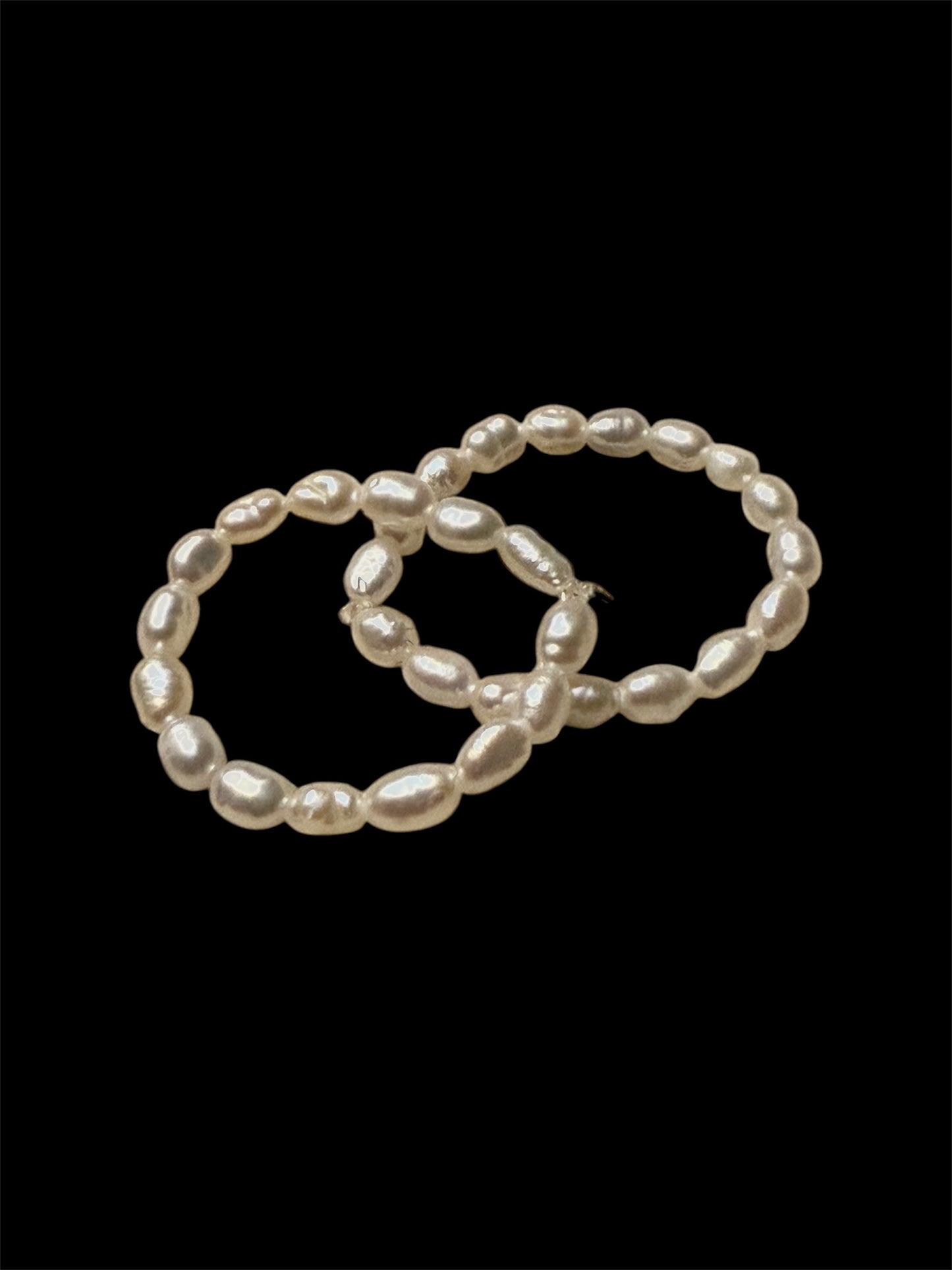 Freshwater Pearl Eternity Ring